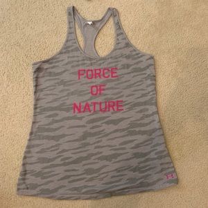 Under Armour racer back tank top